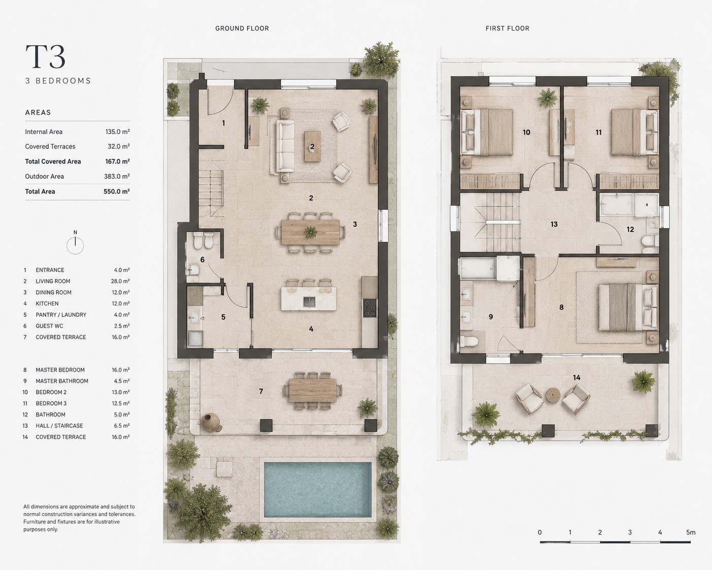 T3 Floor Plan